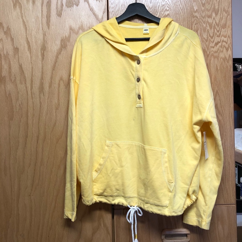 NWT Yellow Old Navy Pullover